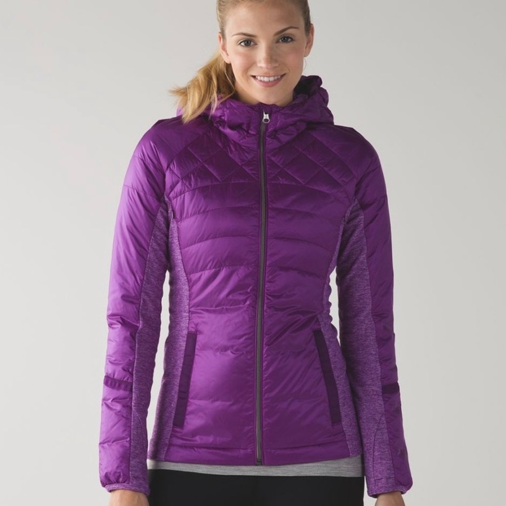Lululemon Down For A Run Jacket- Tender Violet